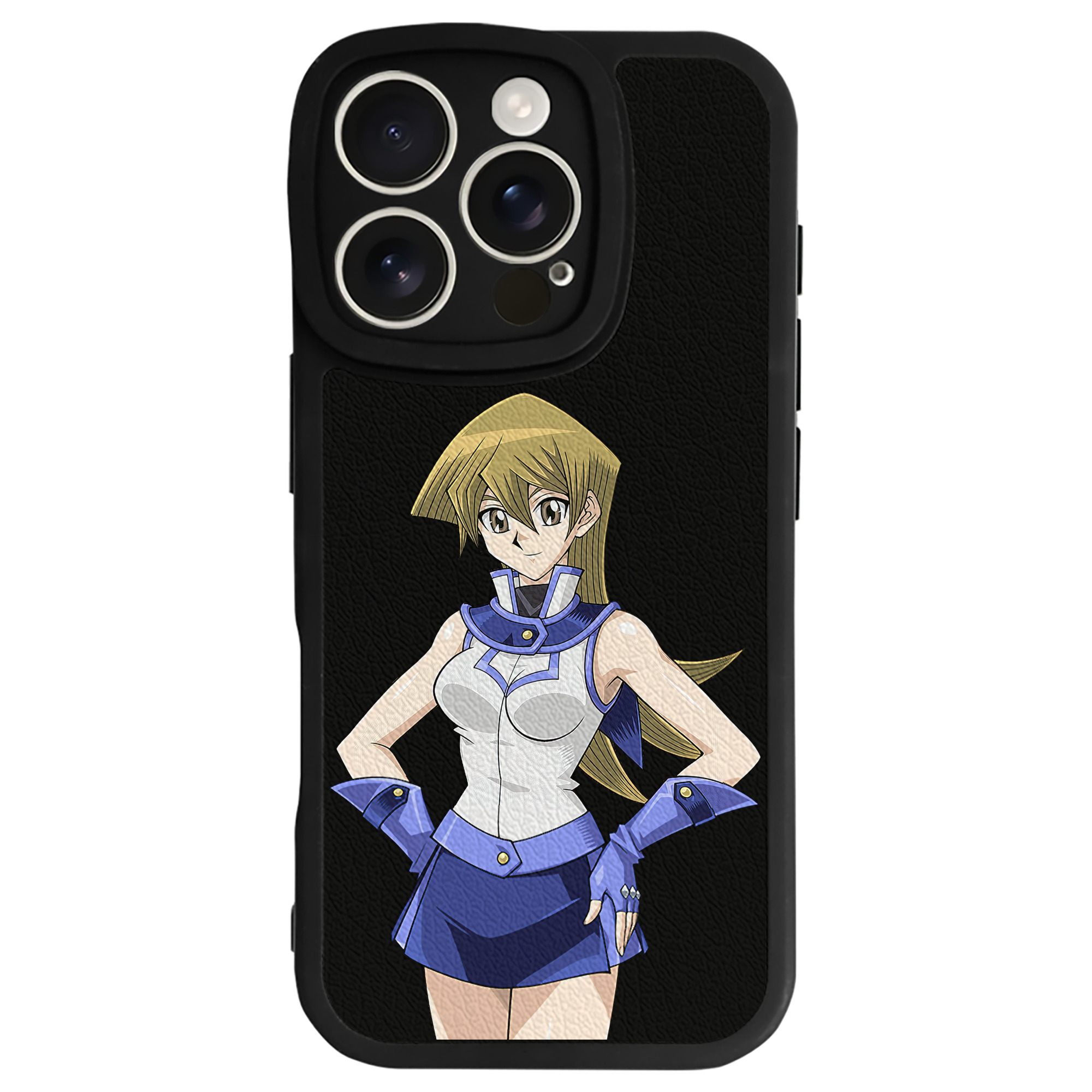 遊☆戯☆王 Yu-Gi-Oh! 【iPhone 16シリーズ対応】シリコンスマホケース（レザー調） 材質：シリコン